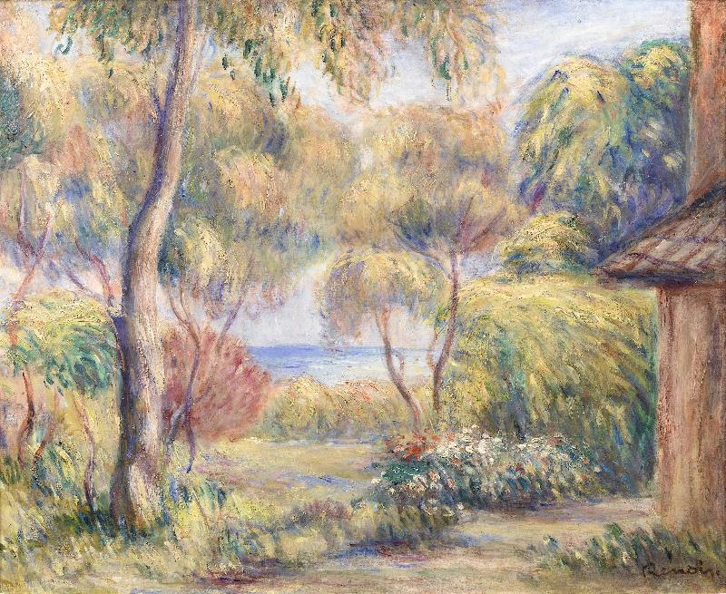 Pierre-Auguste Renoir Paysage a Cagnes Sweden oil painting art